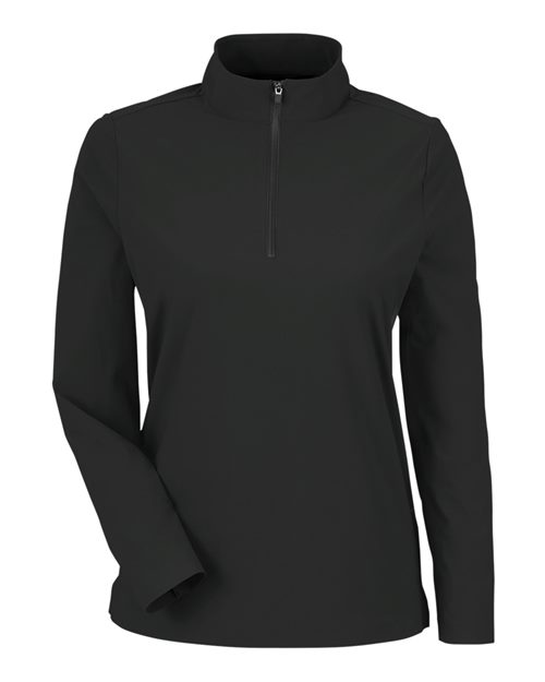 Devon & Jones DG410W Women's CrownLux Performance® Windsor Welded Quarter-Zip Pullover