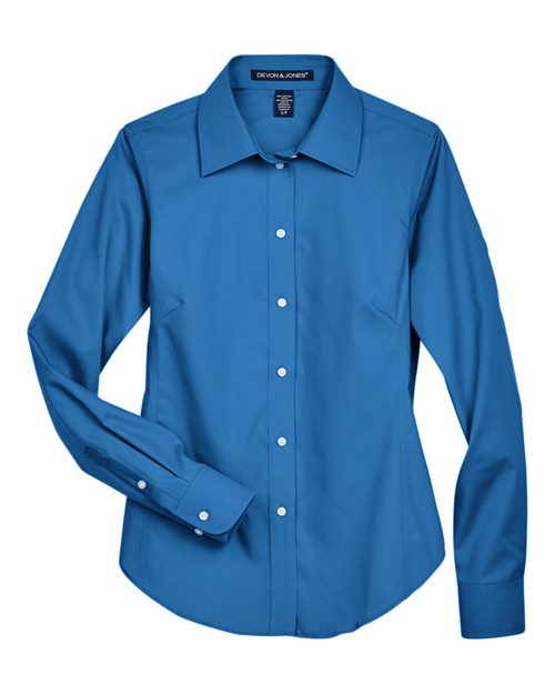 Devon & Jones D630W Women's Crown Collection® Oxford Woven Dress Shirt