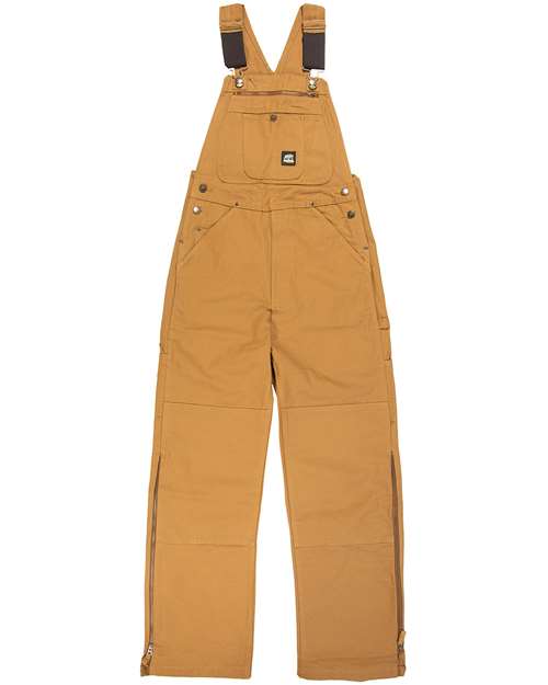 Berne Apparel B1067 Men's Slab Unlined Duck Bib Overall