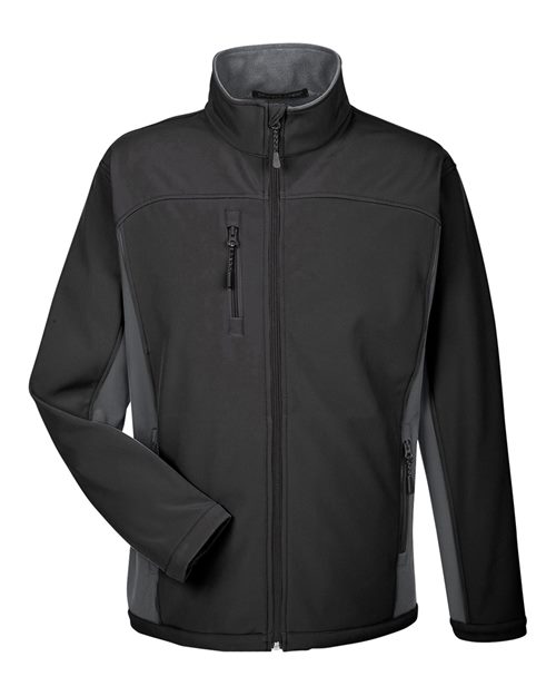 Devon & Jones D997 Men's Soft Shell Colorblock Jacket