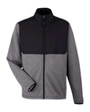 CORE365 CE74 Men's Venture Heathered Stripe Hybrid Jacket