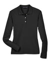 Devon & Jones D110W Women's Pima Piqué Long Sleeve Polo