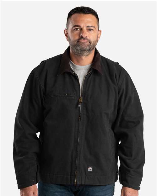 Berne Apparel J374 Men's Highland Washed Gasoline Jacket