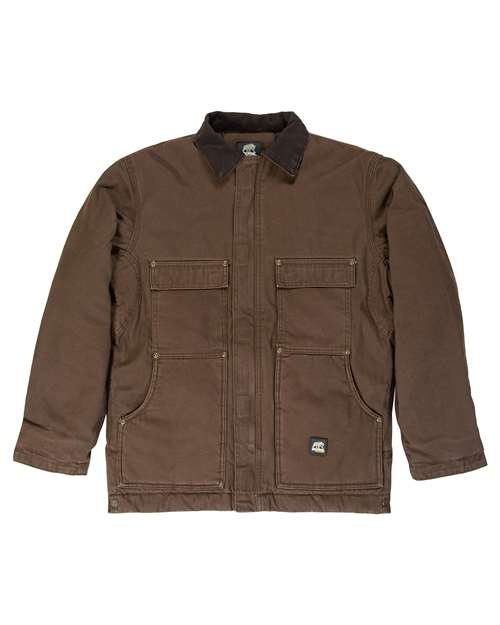 Berne Apparel CH377T Men's Tall Highland Washed Chore Coat