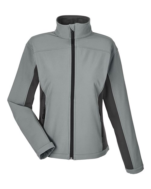 Devon & Jones D997W Women's Soft Shell Colorblock Jacket