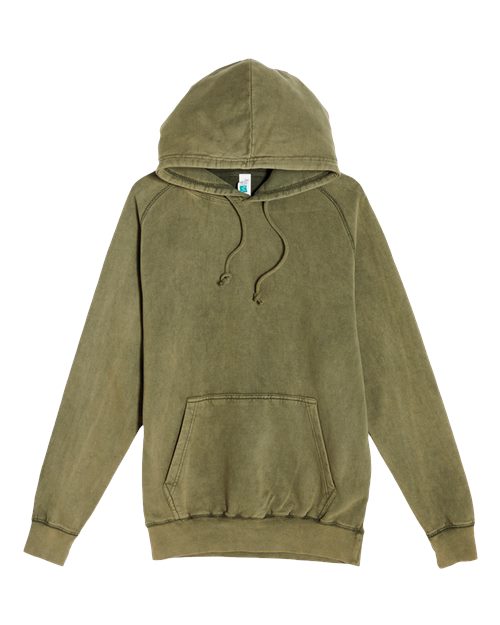 Lane Seven LST004 Unisex Vintage Raglan Hooded Sweatshirt