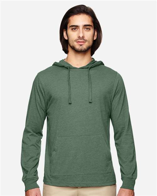econscious EC1085 Unisex Eco Jersey Pullover Hooded Long Sleeve T-Shirt