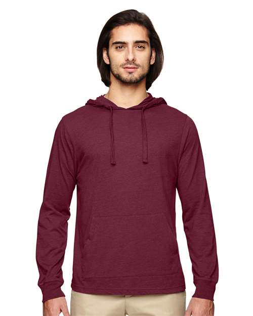 econscious EC1085 Unisex Eco Jersey Pullover Hooded Long Sleeve T-Shirt
