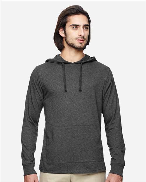 econscious EC1085 Unisex Eco Jersey Pullover Hooded Long Sleeve T-Shirt
