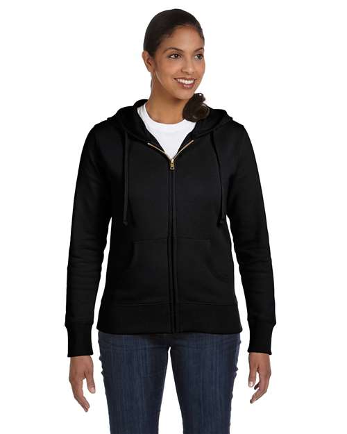econscious ec4501 Women's Full-Zip Hooded Sweatshirt