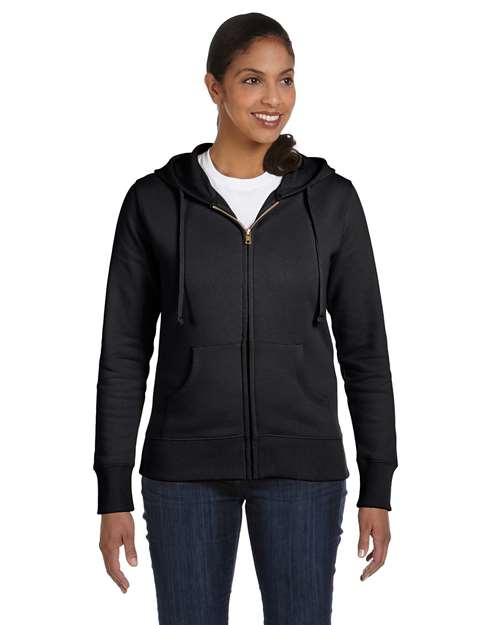 econscious ec4501 Women's Full-Zip Hooded Sweatshirt