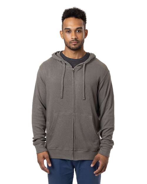 econscious ec5980 Unisex Hemp Hero Full-Zip Hooded Sweatshirt