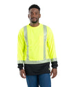 Berne Apparel HVK018 Men's Hi-Vis Class 3 Color Blocked T-Shirt