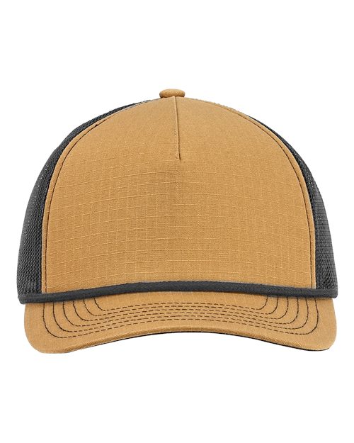 Big Accessories BA680 Lariat Ripstop Trucker Cap