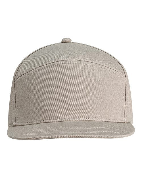 Big Accessories BA709 Hybrid Flat Bill Cap