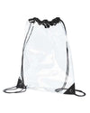 BAGedge BE253 PVC Clear Drawstring Bag