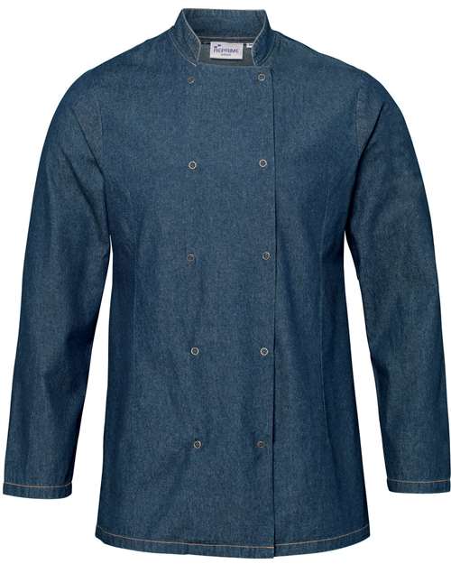 Artisan Collection by Reprime RP660 Unisex Denim Chef's Jacket