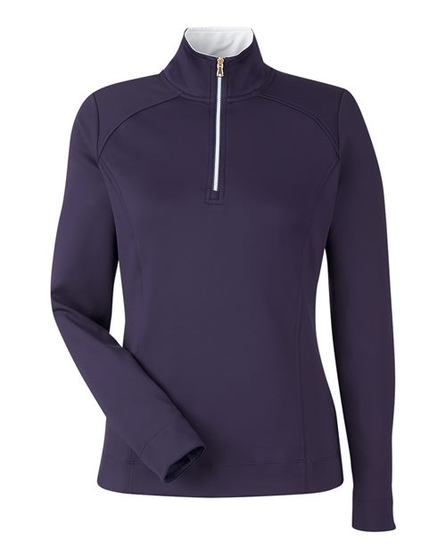 Fairway & Greene F12250 Women's Wells Quarter-Zip Tech Pullover