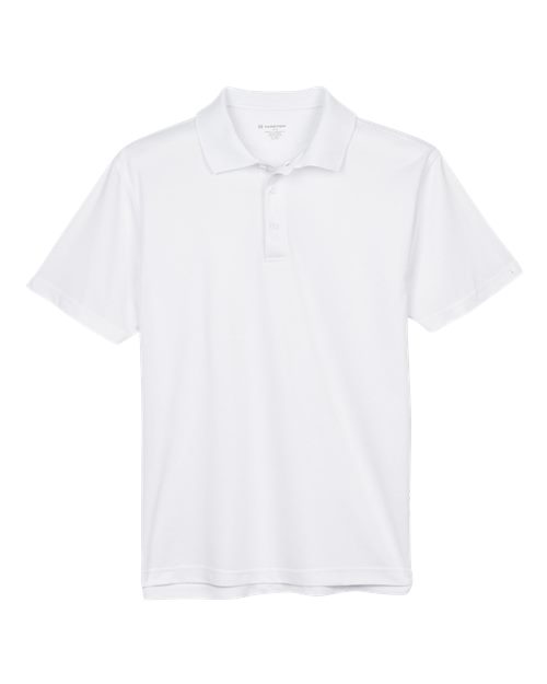 Harriton M315 Men's Polyester Jersey Polo
