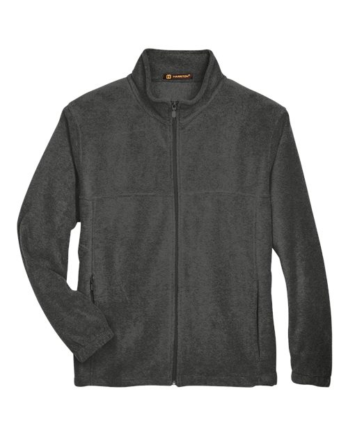 Harriton M990 Men's Full-Zip Fleece
