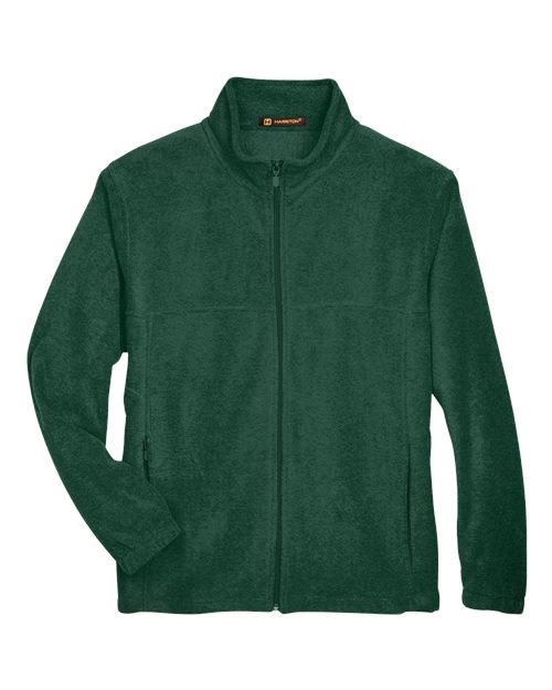 Harriton M990 Men's Full-Zip Fleece