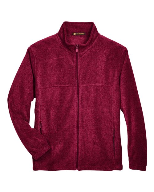 Harriton M990 Men's Full-Zip Fleece