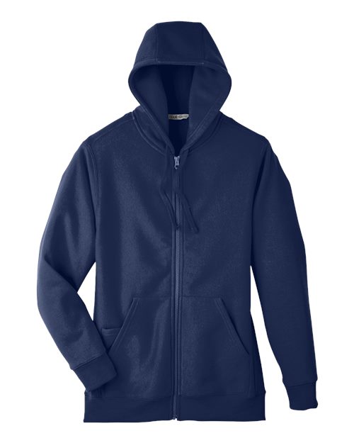Team 365 TT95 Unisex Zone HydroSport™ Heavyweight Full-Zip Hooded Sweatshirt
