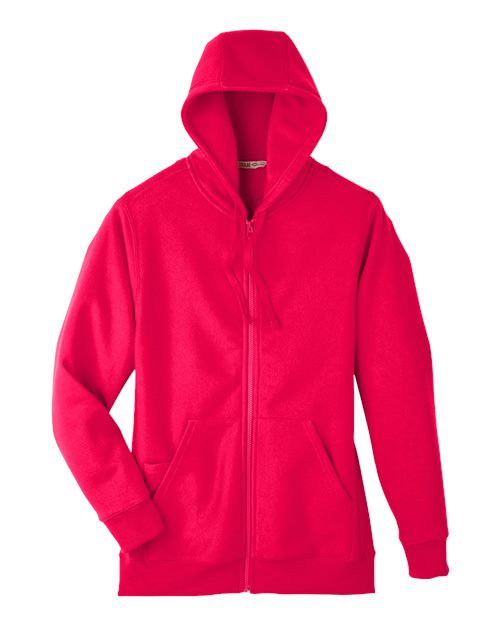 Team 365 TT95 Unisex Zone HydroSport™ Heavyweight Full-Zip Hooded Sweatshirt