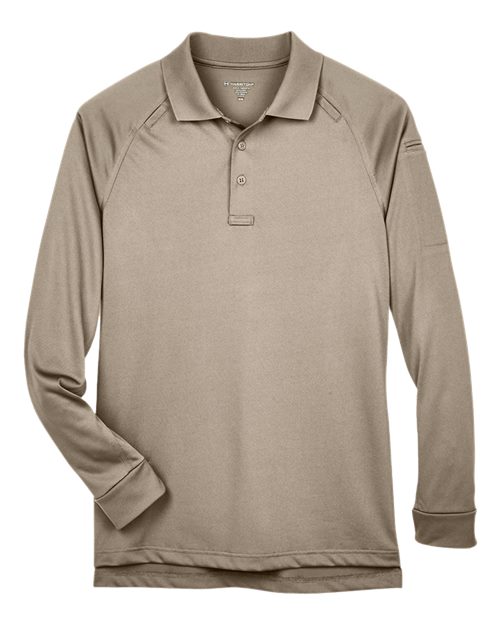 Harriton M211L Men's Advantage Long Sleeve Tactical Polo