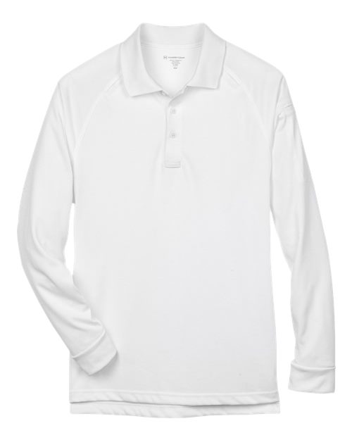 Harriton M211L Men's Advantage Long Sleeve Tactical Polo