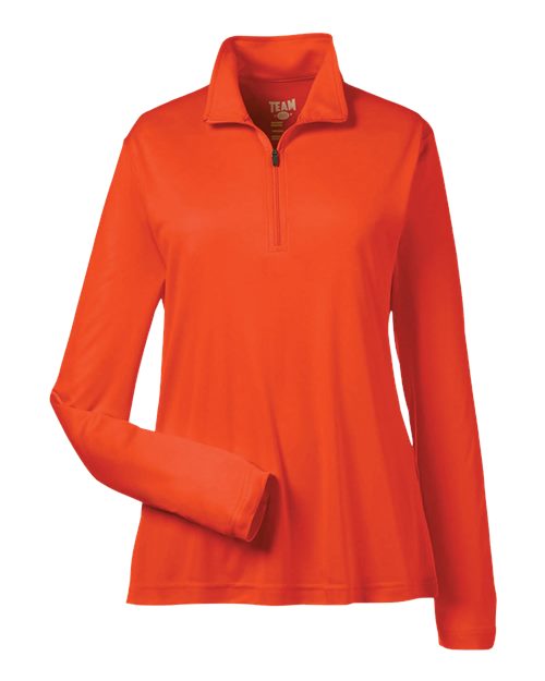 Team 365 TT31W Women's Zone Performance Quarter-Zip Pullover