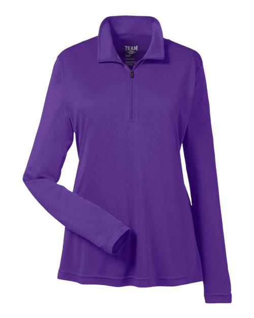 Team 365 TT31W Women's Zone Performance Quarter-Zip Pullover