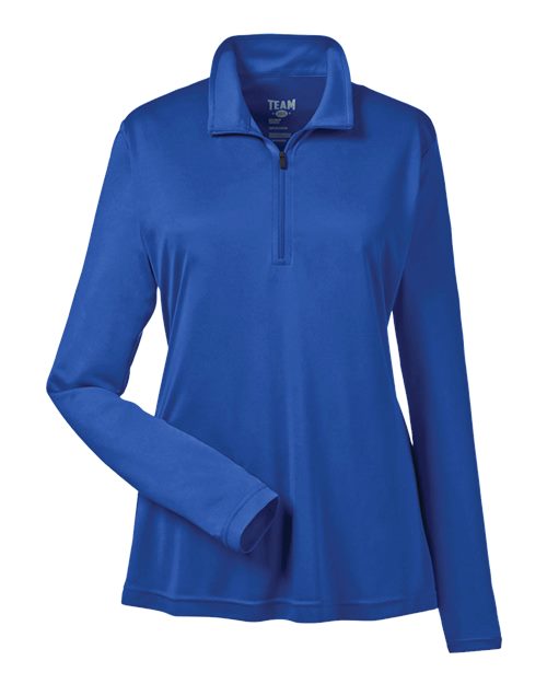 Team 365 TT31W Women's Zone Performance Quarter-Zip Pullover