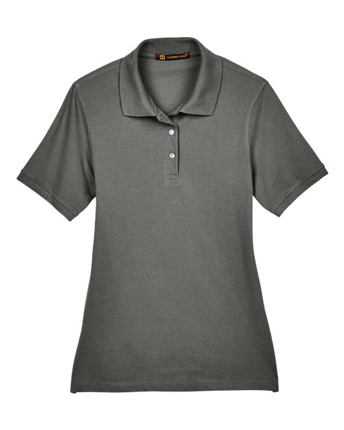 Harriton M265W Women's Easy Blend Polo