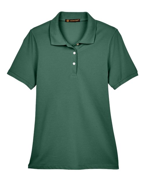 Harriton M265W Women's Easy Blend Polo