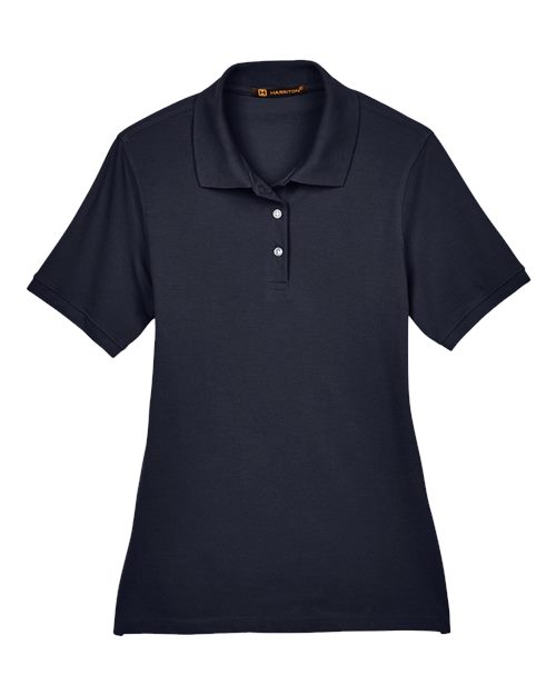 Harriton M265W Women's Easy Blend Polo