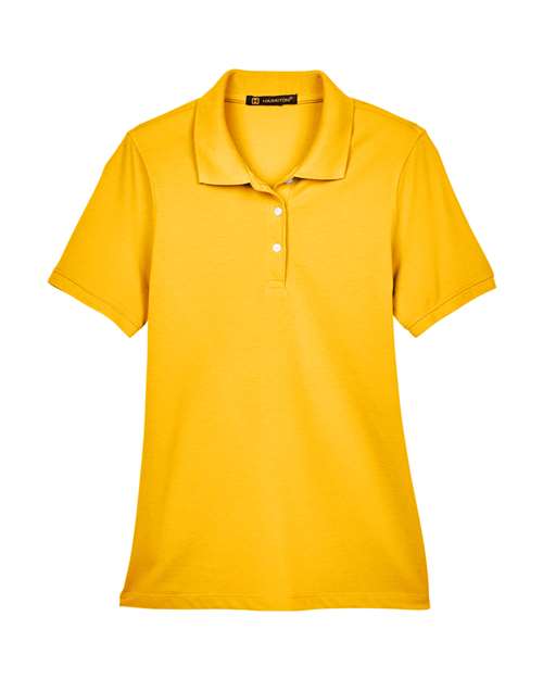 Harriton M265W Women's Easy Blend Polo