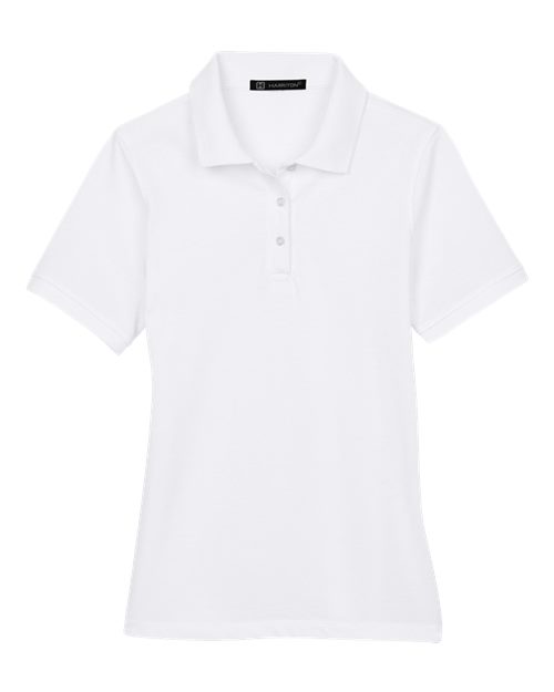 Harriton M265W Women's Easy Blend Polo