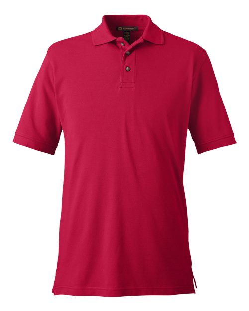 Harriton M200 Men's Pique Polo