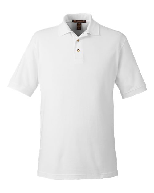 Harriton M200 Men's Pique Polo