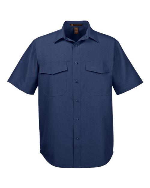 Harriton M580 Men's Key West Short Sleeve Performance Staff Shirt