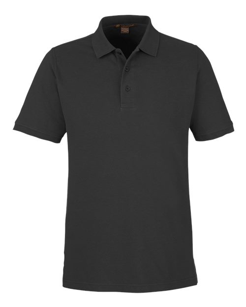 Harriton M205 Men's Valiant Cotton Snag Protect Polo