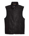 Harriton M985 Unisex Fleece Full-Zip Vest
