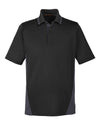 Harriton M386 Men's Flash Snag Protection Plus IL Colorblock Polo