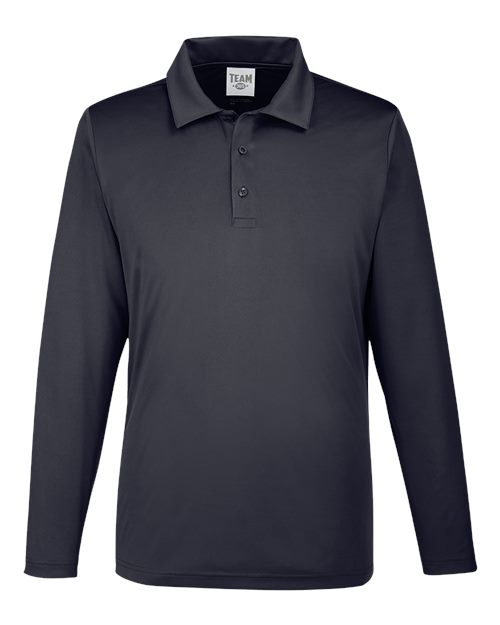 Team 365 TT51L Men's Zone Performance Long Sleeve Polo