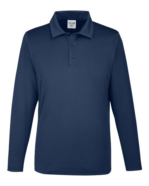 Team 365 TT51L Men's Zone Performance Long Sleeve Polo