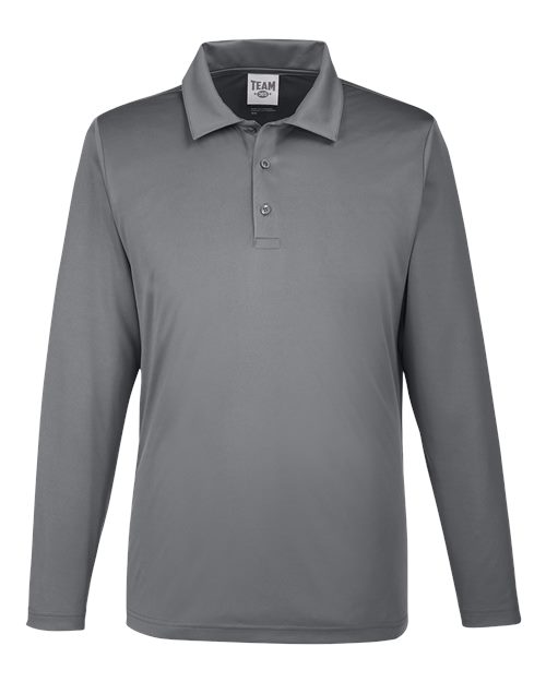 Team 365 TT51L Men's Zone Performance Long Sleeve Polo