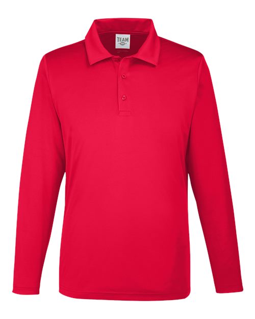 Team 365 TT51L Men's Zone Performance Long Sleeve Polo