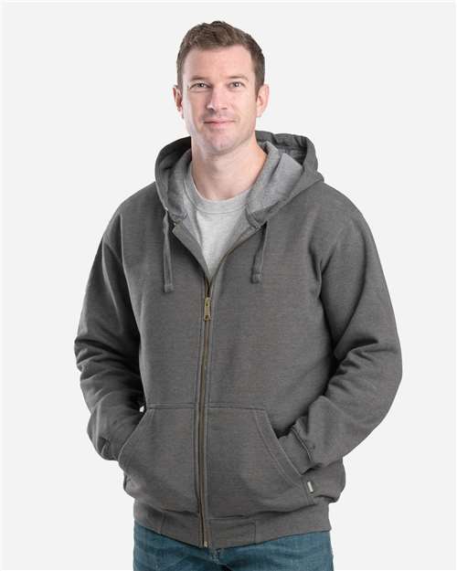 Berne Apparel SZ413 Men's Heritage Full-Zip Hooded Sweatshirt
