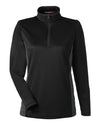Harriton M786W Women's Flash Snag Protection Plus IL Colorblock Quarter-Zip Pullover